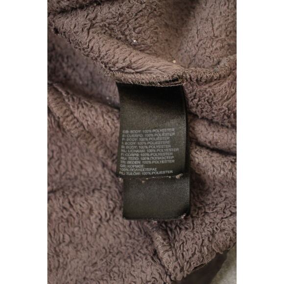 The North Face Fleece Jacket Womens Small Brown Active Long Sleeve Full Zip - Picture 5 of 8